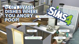 How To Set The Sink For Dishwashing | The Sims 4