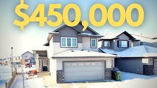 Inside A Stunning $450,000 Bi-Level House in Leduc Alberta | 4 Beds | Canadian Houses