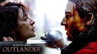 The First Time Claire Meets Black Jack Randall | Outlander