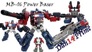 Fans Hobby Master Builder MB-06 Power Baser AKA Transformers Powermaster Optimus Prime Super Ginrai