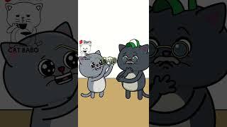 Stingy Dad | Cat Babo version (Animation Meme) #Shorts