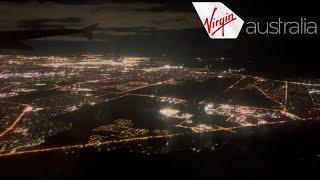 Perth, Western Australia Night Landing [YPPH-PER] Virgin Australia Regional Airlines Airbus A320