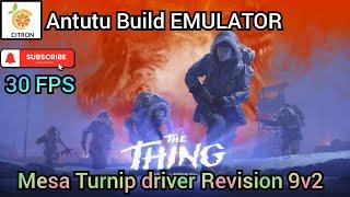 30 FPS Playable | The Thing Remastered | Citron Emulator on android.