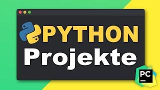 Programmieren lernen: Ein Python-Projekt mit PyCharm anlegen | Tutorial für Anfänger | (Deutsch)