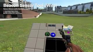 Garry's Mod Wire Mod Tutorial | Teleporting explosive bomb , With Targeting Player  | Wire Gates