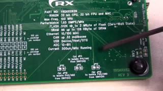 Dave Jones reviews the Renesas RX development board