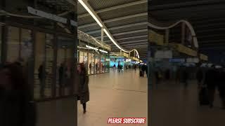 Inside Utrecht Central Railway Station