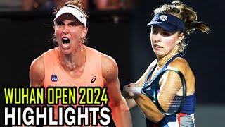 Beatriz Haddad Maia vs Magdalena Frech Round 3 Highlights | Wuhan 2024