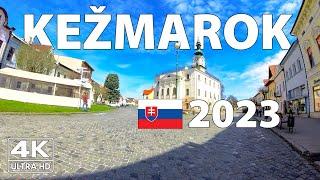 Kezmarok, Slovakia Walking Tour ️ (4K Ultra HD) – With Captions