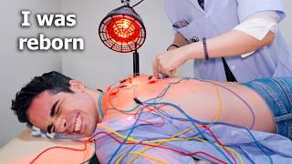 ASMR: Chinese ELECTRIC Acupuncture, Chiropractic, Cupping and Massage Totally Fixed Me