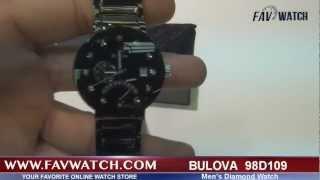 Bulova 98D109 Diamond Men's watch