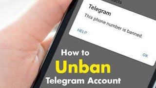 How To Unban Telegram Account In 3 Second