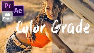 Adobe Premiere Pro Best Plugin For Cinematic Hollywood Color Grade Fast (Get Free Film Convert Pro)