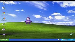 Running BonziBuddy in Windows XP in 2021