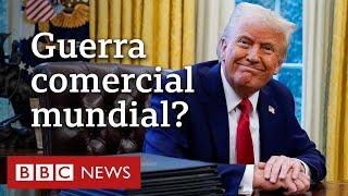 Tarifas de Trump e retaliação da China podem gerar guerra comercial global?