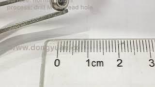 6mm Stainless Steel Solid Balls with M3 thread hole Screw  for Furniture  Accessories