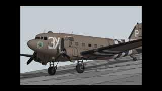 Building a DC3 (C47) airplane model using the Sketchup 8