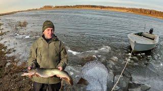 Экстремальная Рыбалка. На фитиль и сети. СЮРПРИЗ в сетях и ЩУКА. Крайний Север