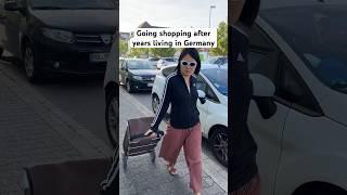 Going shopping in Germany