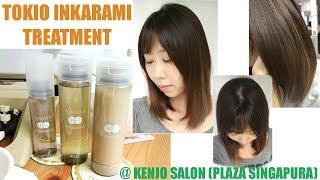 Tokio Inkarami Hair Treatment Process at Kenjo Salon 살롱 (Plaza Singapura)