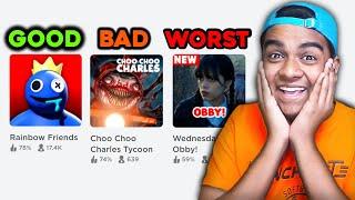 Playing the Worst ROBLOX Games Ever...