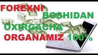 FOREXNI BOSHIDAN OXIRGACHA O`RGANAMIZ (internetda pul ishlash  )