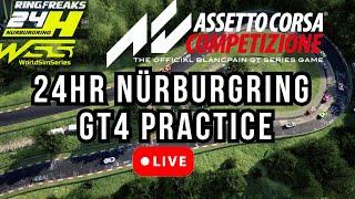 ACC LIVE - 24hr Nürburgring Nordschleife GT4 Prep - World Sim Series