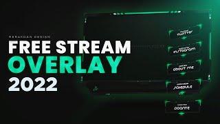 Twitch Stream Overlay Pack | Free Download 2022