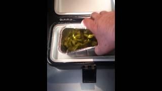 Steamed Broccoli in the Road Pro 12 Volt Portable Stove