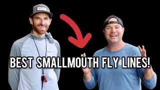 Which FLY LINE is best for SMALLMOUTH?!? Featuring Guide Jake Villwock
