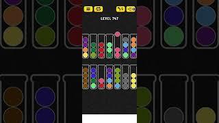 Ball sort puzzle level 747 #ballsortpuzzle