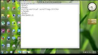 how to make your text scroll vertically on your html website