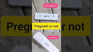 Urine pregnancy test||positive or negative #pregnancy #shorts