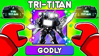 How To UNLOCK TRI-TITAN in Skibidi Toilet Tower Defense