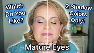 EASY Eyeshadow Tutorial For MATURE EYES Made SIMPLE!