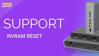 CalDigit Support: How to Power Cycle & Reset your NVRAM on an Apple MacBook and MacBook Pro