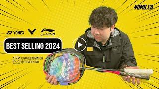 2024 Top Selling Badminton Rackets by Price (High to Low)