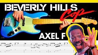 Beverly Hills Cop - Harold Faltermeyer - Axel [1984] | BASS Cover | Notation + TABS