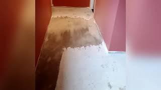 Preparing concrete floor