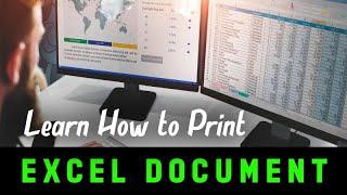 Print Excel Document | How to Print | Excel | Step by Step | Tutorial