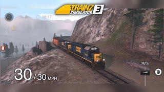 Trainz Simulator 3 - GamePlay #3 (Rocky Mountains Freight Train Mission, Box Cars & Tankers)