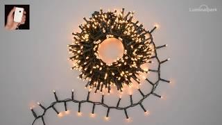 Catena Nastro Smart Connect, 10 metri, 500 led bianco extra caldo (cod. 58347)