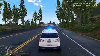 GTA 5 LAPD LASD LSPD LSSD DAY 31 Highway Speed Chase 警察模组第31天 高速公路追捕