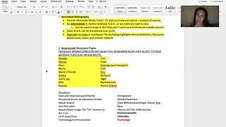 WebTeach ENGL 100 End of Novel (Americanah) and Final Research Topics