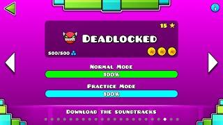 [GEOMETRY DASH] Level 20: Deadlocked (All Coins)