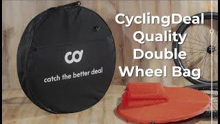 CyclingDeal Quality Double Wheel Bag XXF-WB-02N