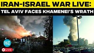 LIVE: Iran-Israel War Escalates | Sirens Sound In Tel Aviv, Massive Destruction Reported In Israel
