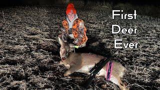 YOUTH Hunter Tags HER FIRST EVER Deer | PA Rifle Hunting 2024