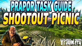 Shootout Picnic - Prapor Task Guide - Escape From Tarkov