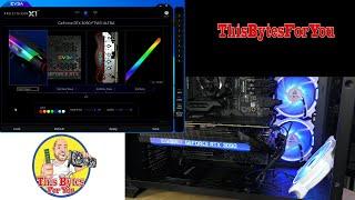 RTX 3090 - How to control RGB on the EVGA Geforce RTX 3090 FTW3 Ultra Gaming